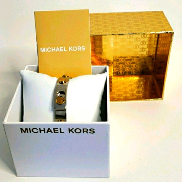 Michael Kors Cityscape Astor Mixed Metal Bracelet - Picture 2 of 5